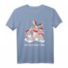 Hasenfamilie Weihnachten Hase Hoppy Christmas T-Shirt – Festliche Tiermode für Weihnachtsfeiern & Geschenke für Kaninchenliebhaber
