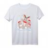 Hasenfamilie Weihnachten Hase Hoppy Christmas T-Shirt – Festliche Tiermode für Weihnachtsfeiern & Geschenke für Kaninchenliebhaber