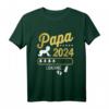 Herren Papa 2024 Ladebalken Loading T-Shirt – Humorvolles Vatertags- und Babyparty-Geschenk für werdende Väter