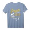 Herren Papa 2024 Ladebalken Loading T-Shirt – Humorvolles Vatertags- und Babyparty-Geschenk für werdende Väter