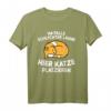 Lustiges Im Falle Schlechter Laune Hier Katze Platzieren Damen T-Shirt – Perfektes Geschenk für Katzenliebhaber und Katzenbesitzer mit Humor