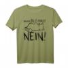 Faule lustige Katze zeigt Stinkefinger - Sarkastisches T-Shirt für Menschen, die keinen Kontakt wollen, perfektes Geschenk für Misanthropen & Einzelgänger