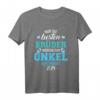 Besten Brüder werden zum Onkel befördert 2024 T-Shirt - Perfektes Geschenk zur Schwangerschaftsverkündung
