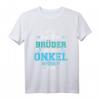 Besten Brüder werden zum Onkel befördert 2024 T-Shirt - Perfektes Geschenk zur Schwangerschaftsverkündung
