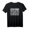 Geh mir aus dem Weg du unnötiger Sozialkontakt - Lustiges T-Shirt mit Spruch für Humor, Freunde & Geschenkideen