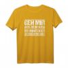 Geh mir aus dem Weg du unnötiger Sozialkontakt - Lustiges T-Shirt mit Spruch für Humor, Freunde & Geschenkideen