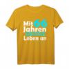 66 Jahre Geschenk - Mit 66 Jahren fängt das Leben an T-Shirt für Geburtstagsparty, Mama, Papa, Großeltern & Freunde