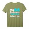 66 Jahre Geschenk - Mit 66 Jahren fängt das Leben an T-Shirt für Geburtstagsparty, Mama, Papa, Großeltern & Freunde