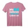 66 Jahre Geschenk - Mit 66 Jahren fängt das Leben an T-Shirt für Geburtstagsparty, Mama, Papa, Großeltern & Freunde