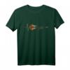 Geschenk für Gitarrenspieler Herzschlag Gitarre - Kurzarm T-Shirt für Musiker, Musikliebhaber & Gitarre Lehrer zu Weihnachten & Geburtstag