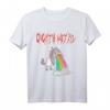 Metal Festival Metalhead T-Shirt mit Einhorn & Death Metal Motiv – Perfekt für Rock- und Metal-Concerte, Festivals & Metalheads