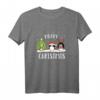 Lustiges Weihnachts-T-Shirt mit Pinguinen – Festliches Kurzarm-Shirt für Damen, Herren und Kinder für Weihnachten, Weihnachtsmarkt und Feier