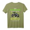 Zum Traktor fahren geboren zur Schule gezwungen T-Shirt – Lustiges Landwirt T-Shirt für junge Bauern, Bäuerin und Traktor Liebhaber