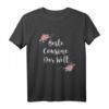 Beste Cousine Der Welt T-Shirt mit Blumenmuster - Perfektes Geschenk für Geburtstag und Weihnachten