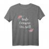 Beste Cousine Der Welt T-Shirt mit Blumenmuster - Perfektes Geschenk für Geburtstag und Weihnachten