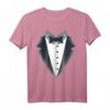 Anzug Frack T-Shirt - Lustiges Kostüm für JGA, Fasching & Fastnacht, perfekt für Männer und Jungs