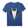Anzug Frack T-Shirt - Lustiges Kostüm für JGA, Fasching & Fastnacht, perfekt für Männer und Jungs