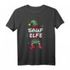 Sauf Elfe Weihnachtsoutfit Partnerlook Geschenk Weihnachten T-Shirt - Lustiges Elfendesign für die Feiertage & Familienpartnerlook