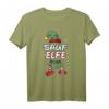 Sauf Elfe Weihnachtsoutfit Partnerlook Geschenk Weihnachten T-Shirt - Lustiges Elfendesign für die Feiertage & Familienpartnerlook