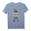 Sauf Elfe Weihnachtsoutfit Partnerlook Geschenk Weihnachten T-Shirt - Lustiges Elfendesign für die Feiertage & Familienpartnerlook
