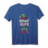 Sauf Elfe Weihnachtsoutfit Partnerlook Geschenk Weihnachten T-Shirt - Lustiges Elfendesign für die Feiertage & Familienpartnerlook