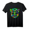Transformers Logo Autobot Neon Camo T-Shirt - Offiziell lizenziertes Fan-Shirt für Transformers Enthusiasten & Geschenk für Fans