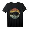 Schildkröte Meeresschildkröte Wasserschildkröte Retro T-Shirt – Perfektes Geschenk für Schildkrötenfans, Vintage Design für Frauen, Männer und Kinder