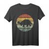 Schildkröte Meeresschildkröte Wasserschildkröte Retro T-Shirt – Perfektes Geschenk für Schildkrötenfans, Vintage Design für Frauen, Männer und Kinder
