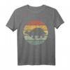 Schildkröte Meeresschildkröte Wasserschildkröte Retro T-Shirt – Perfektes Geschenk für Schildkrötenfans, Vintage Design für Frauen, Männer und Kinder