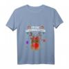 Lustiges Damen Weihnachts-T-Shirt mit Rentier Motiv und V-Ausschnitt – Perfekt für Weihnachtsfeiern, Weihnachtsmarkt & als Geschenk