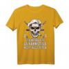 Lächle, du kannst sie nicht alle töten - Lustiges Totenkopf T-Shirt für Misanthropen, Zyniker & Sarkastische Sprüche