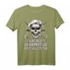 Lächle, du kannst sie nicht alle töten - Lustiges Totenkopf T-Shirt für Misanthropen, Zyniker & Sarkastische Sprüche