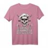 Lächle, du kannst sie nicht alle töten - Lustiges Totenkopf T-Shirt für Misanthropen, Zyniker & Sarkastische Sprüche