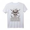 Lächle, du kannst sie nicht alle töten - Lustiges Totenkopf T-Shirt für Misanthropen, Zyniker & Sarkastische Sprüche