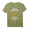 Bin am Grillen! Keine Tipps Bier bringen Abflug - Lustiges Grillmeister T-Shirt für BBQ-Fans, Väter & Hobby-Griller
