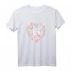 HapKitten Oma T-Shirt - Beste Oma der Welt Geschenkidee für Geburtstags- und Weihnachtsfeier mit Schmetterlingen und Blumenkranz