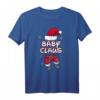 Baby Weihnachtsmann Partnerlook T-Shirt für Weihnachten - Lustiges Familienoutfit mit Schneeflocken & Weihnachtsmütze