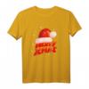 Merry Christmas Weihnachts T-Shirt für Damen und Herren – Lustiges Outfit für Weihnachtsfeier, Markt & Party mit Weihnachtsmann-Mütze