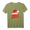 Merry Christmas Weihnachts T-Shirt für Damen und Herren – Lustiges Outfit für Weihnachtsfeier, Markt & Party mit Weihnachtsmann-Mütze