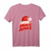 Merry Christmas Weihnachts T-Shirt für Damen und Herren – Lustiges Outfit für Weihnachtsfeier, Markt & Party mit Weihnachtsmann-Mütze
