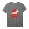 Merry Christmas Weihnachts T-Shirt für Damen und Herren – Lustiges Outfit für Weihnachtsfeier, Markt & Party mit Weihnachtsmann-Mütze