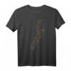 Abstraktes Basketball Sportler Bunt T-Shirt – Perfekte Geschenkidee für Basketballspieler, Trainer & Fans