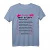 JGA Aufgaben Shirt mit Mutproben für Braut & Mädels – Lustiges T-Shirt für Junggesellinnenabschied & Bachelorette Party
