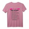 JGA Aufgaben Shirt mit Mutproben für Braut & Mädels – Lustiges T-Shirt für Junggesellinnenabschied & Bachelorette Party