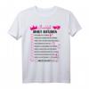 JGA Aufgaben Shirt mit Mutproben für Braut & Mädels – Lustiges T-Shirt für Junggesellinnenabschied & Bachelorette Party