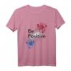 Seien Sie positiv! Lustiges Physik Chemie T-Shirt – Originelles Geschenk für Wissenschaftler, Lehrer, Professoren & Studenten