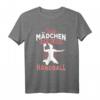 Echte Mädchen Spielen Handball T-Shirt – Perfektes Geschenk für Handballerinnen, Trainerinnen und Fans zu Geburtstag & Weihnachten