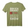 Dart Shirt Show Profi mit lustigem Spruch für Dartspieler – Geschenkidee für Turniere, Mannschaft & Fans