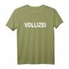 Coole Alkohol Geschenke zum Trichter-Saufen Vollizei Sauf T-Shirt – Lustiges Partyoutfit für Bierliebhaber und Saufspiele Fans