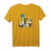 HapKitten Simpsons Treehouse of Horror Halloween T-Shirt - Lustiges Fan-Shirt für Halloween und Geburtstagsfeiern